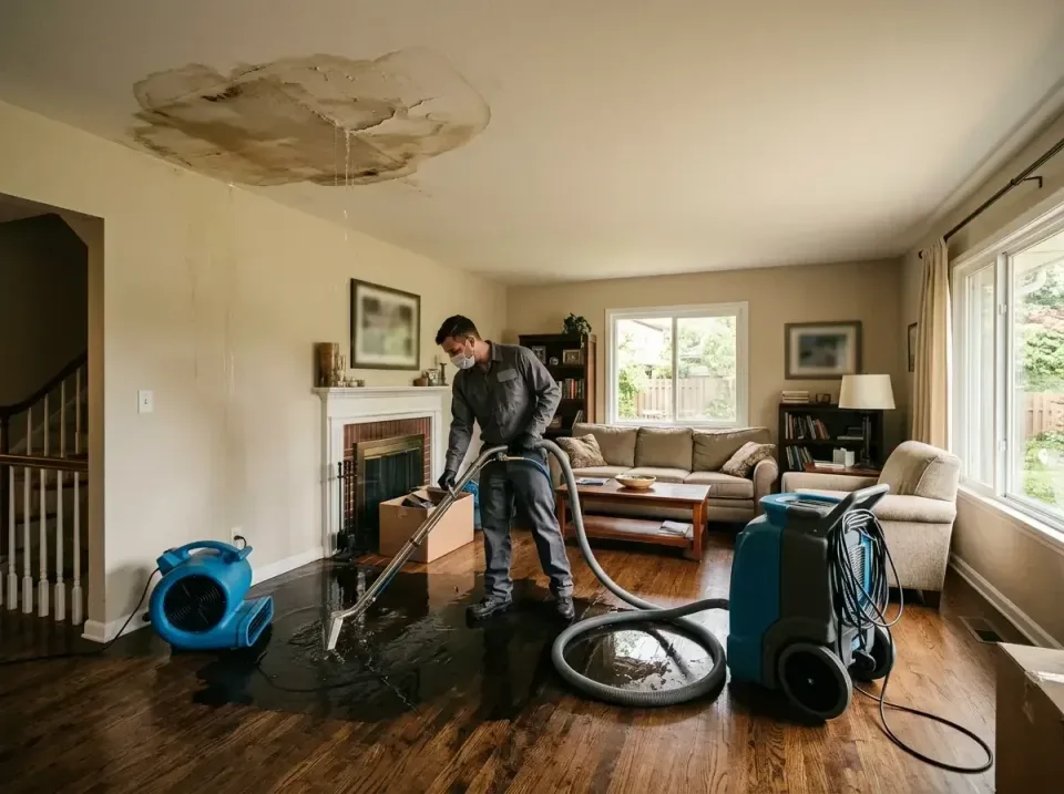 attic-pipe-burst-ceiling-drip-008 — frequently asked questions, Water Damage Restoration & Carpet Care in Bella Vista, CA